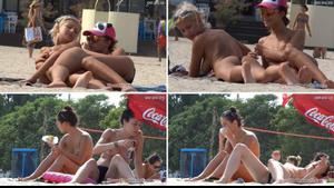 Vida de playa nudista