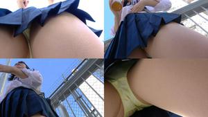 digi-tents Voyeur PPV Video 394-396 [Ass Sticking Out] Erotic Gal Skirt Upside Down 01
