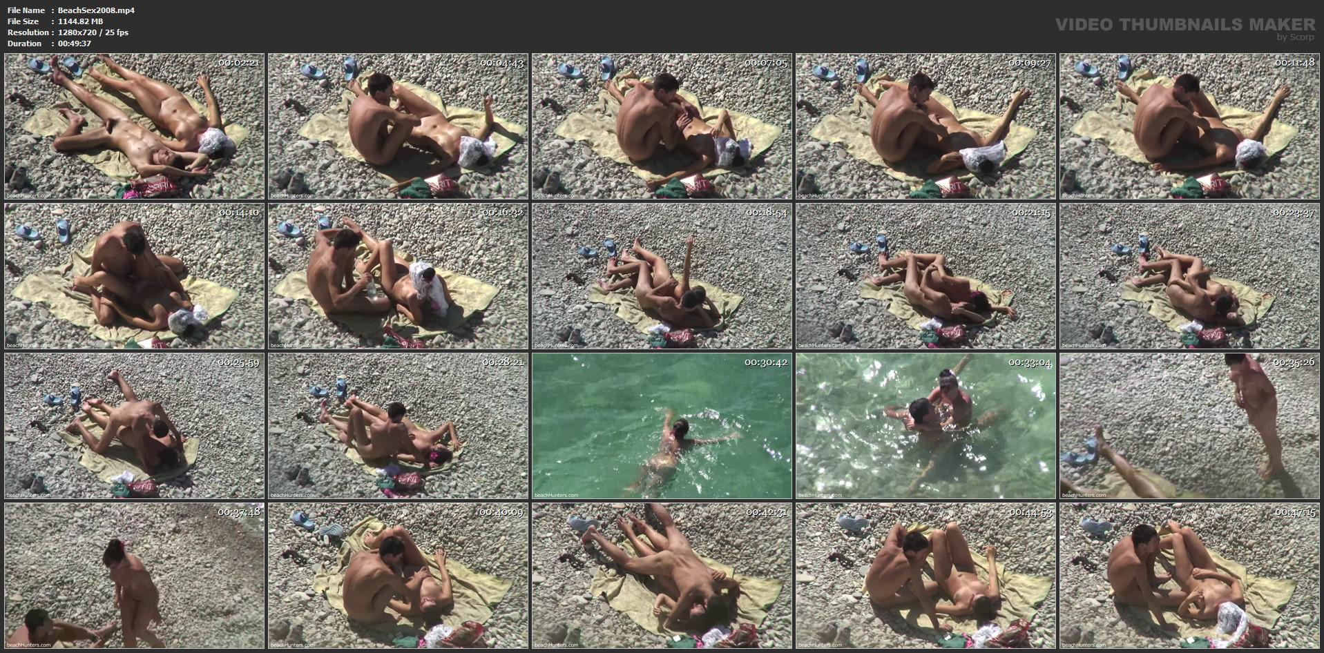 Sexo Voyeur em lugares públicos praia