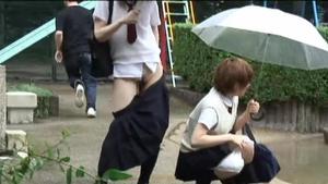Jade Shuri - S01-22 - школьницы снимают трусики