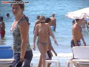 Vídeo de praia - sul da França