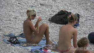 Nudist beach video of really sexy tight bitches