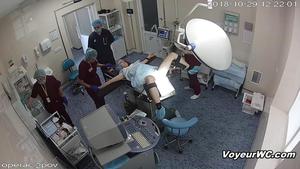 Hidden camera at the gynecologists