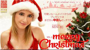 Kin8tengoku 3182 Kin8tengoku 3182 Blonde heaven Christmas limited delivery Merry Christmas A gift from a cute roommate is ... a real creampie etch! ?? VOL2 Surprise Santa Minori / Minori