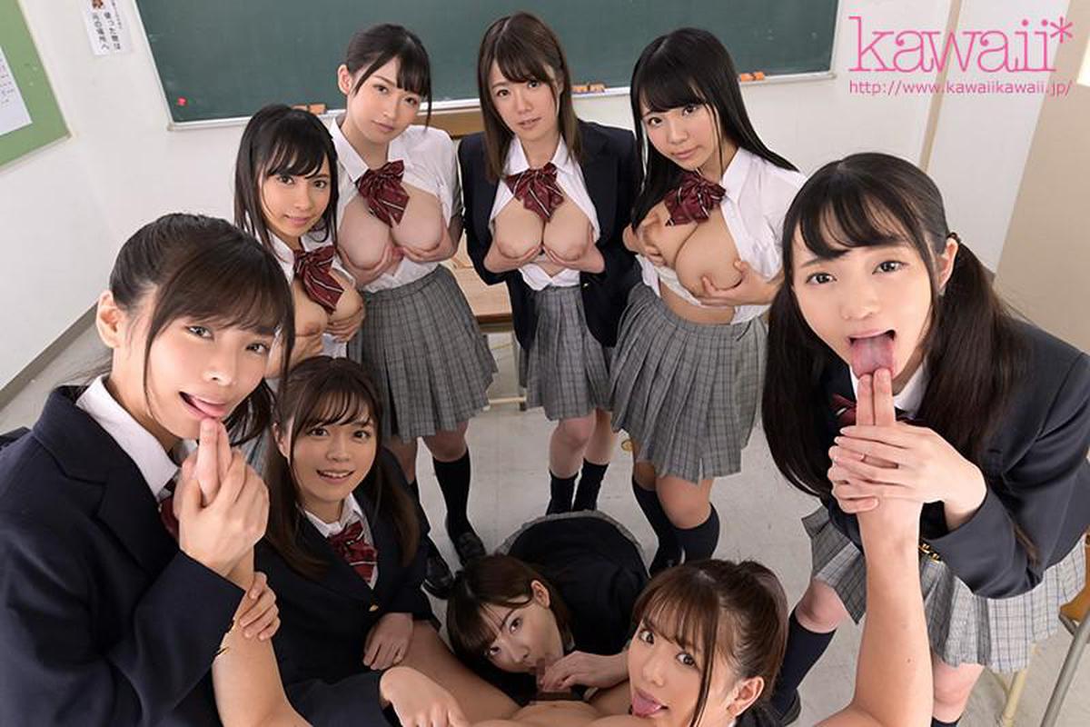 (VR) KAVR-065 I'm the Only Boy Who Enrolled In A Former Girls' School In The First Year Of Co-education! ?? The club activity solicitation of senior sisters is too erotic and every day is a gold ball! No obstacles! 1 to 9 Harlem Academy Heaven! !!