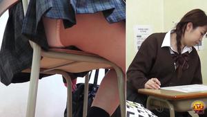 EE-235 Voyeur Schoolgirl Test Frequent Shameful Flatulence Reverberates In The Classroom
