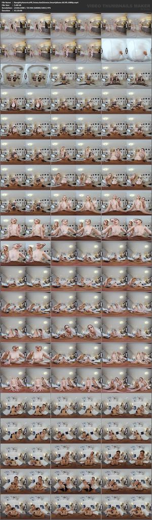 Naughty America VR - Jenna J Ross & Kenna James - Jenna J Ross و Kenna James يتواصلون مع متعهد الطعام قبل زفاف جينا - VR