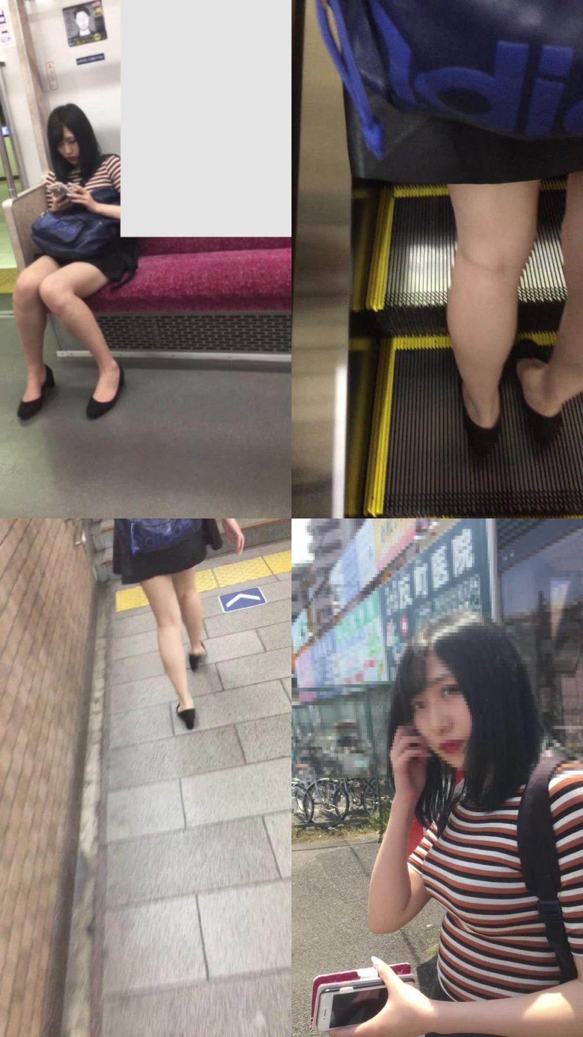 gcolle_metro_81 40-minute feature-length pantyhose legs 43 that are too erotic face-to-face with four gorgeous female college students