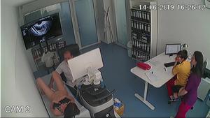 Real hidden camera in gynecological cabinet 2