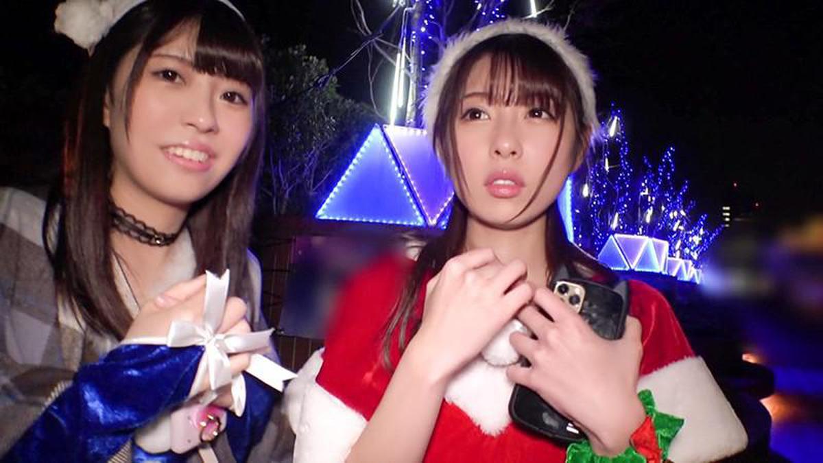 SOUD-018 性夜の街で美少女サンタたちをナンパ即マン！精子まみれでホワイトクリスマス☆
