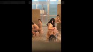 digi-tents_Bathing_Gilrl_101 Naked in a public bath, the ultimate girls'camp bath ①, school trip large communal bath part8, the ultimate girls' training camp ②