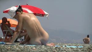 The beach is only for nudists! Peeping.jack 110