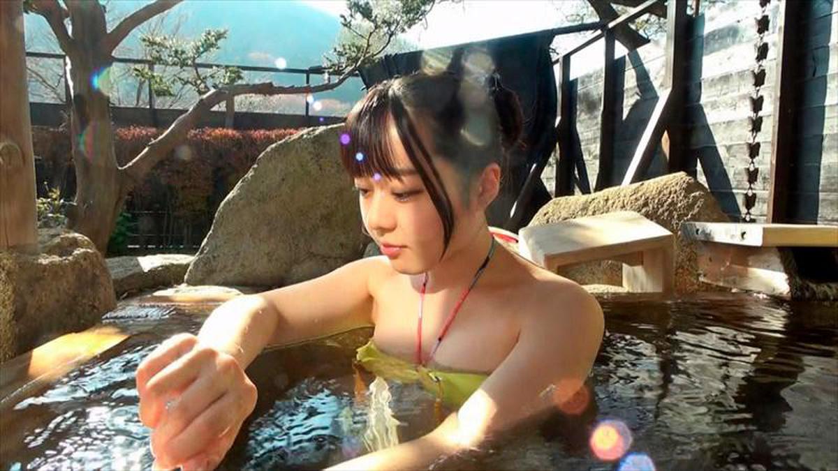 BANK-029 Creampie Open-air Hot Spring Fair-skinned skin from Tohoku! Moody lewd & obscene areola shaved girl