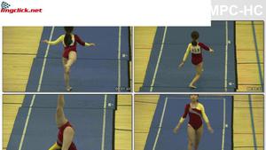 Gymnastics velor fabric Leota (video)
