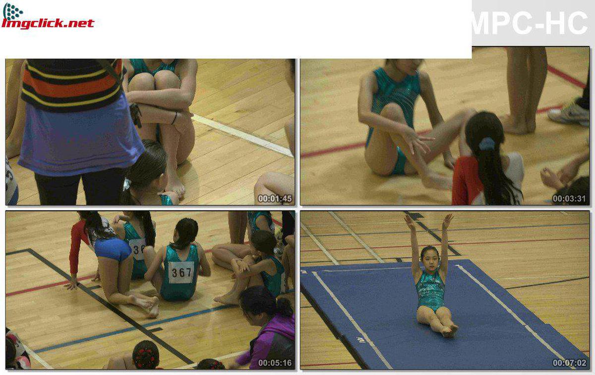 Gymnastics Tsuruteka Blue Leota 1 (Video)
