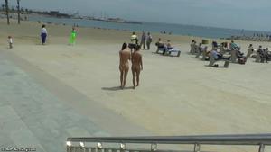 3 Girls Beach Nude