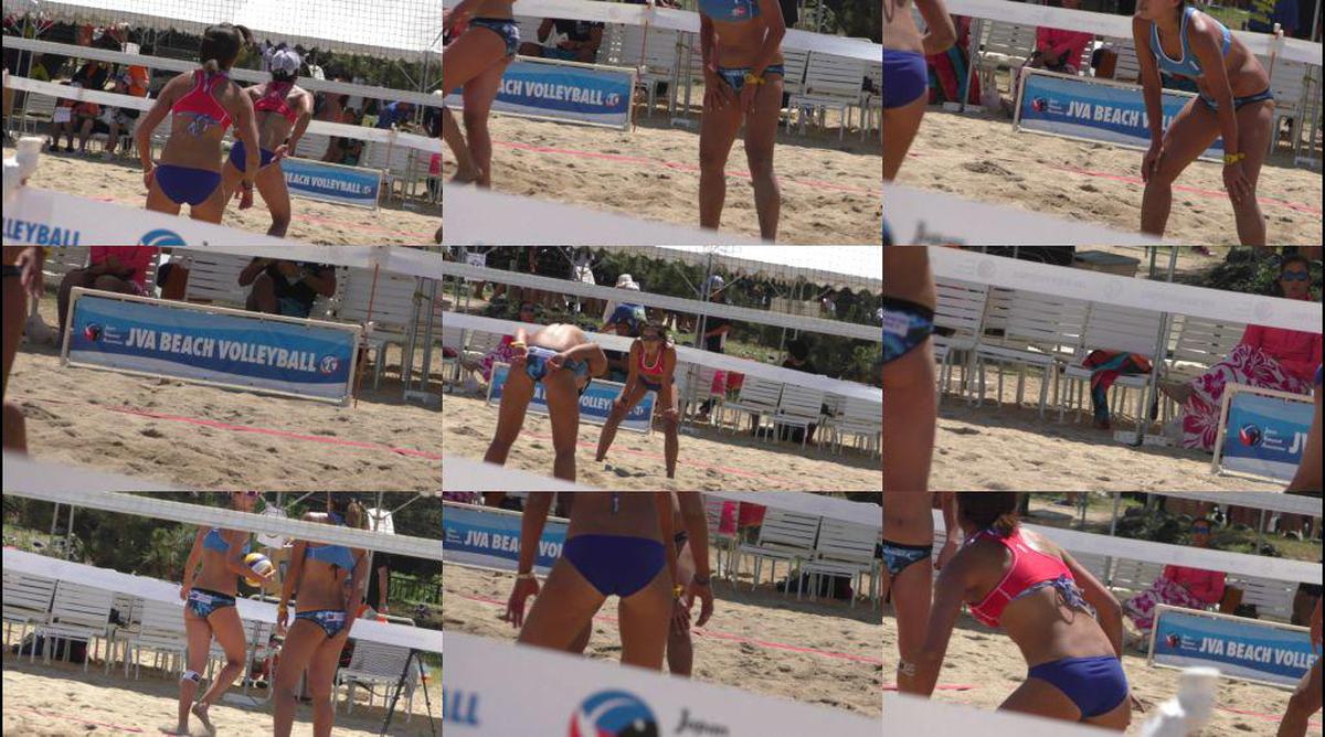 GcolleSport_226 Impressive and dynamic athlete! 24, Rumored student beach volleyball, student beach volleyball on all fours