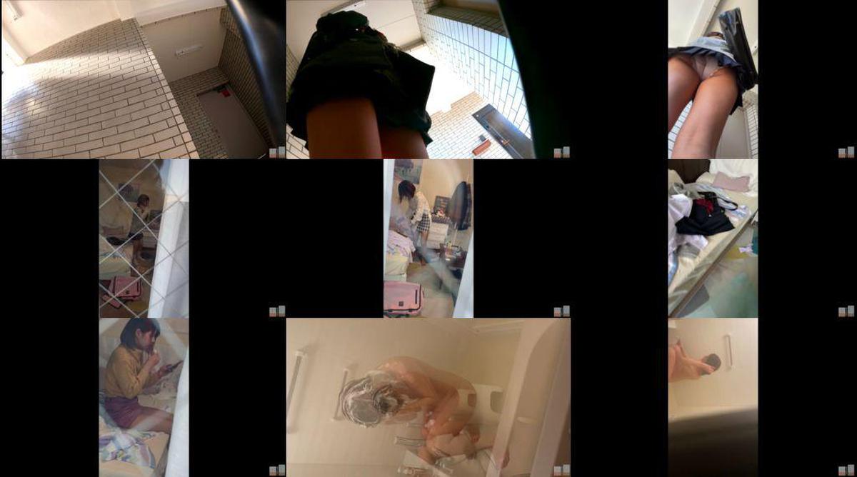 JK living next door ③ Upside down shooting, bathing, undressing for about 10 days 1-1