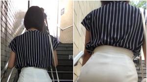 《Shiori Sato ○ Pramugari yang mirip dengannya》 No.918 [Fashion liburan setelah kembali ke Jepang meninggalkan celana dalam tampilan penuh dan menuju makan siang]