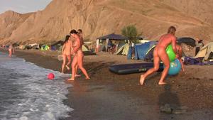 Nudistas adolescentes Koktebel e Fox Bay 15