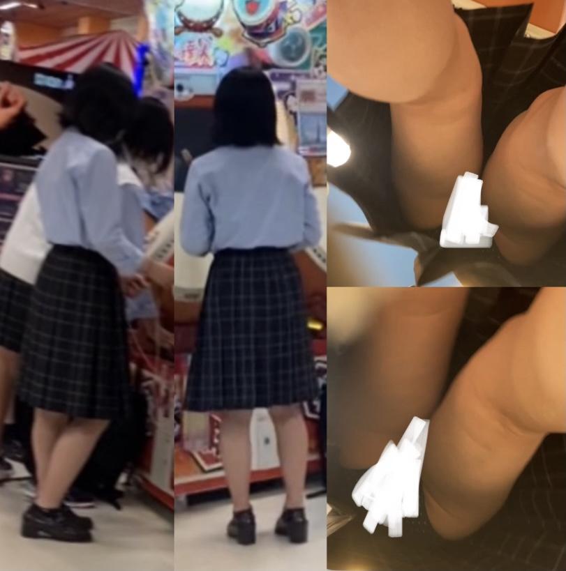 #115 Foto terbalik dari seragam gadis cantik JK-chan yang dianggap "mentah" saat menjadi ahli lemak ◯