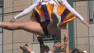 Hyper high-quality video Mechaero too! Sexy performance of a certain famous women's college cheerleader
