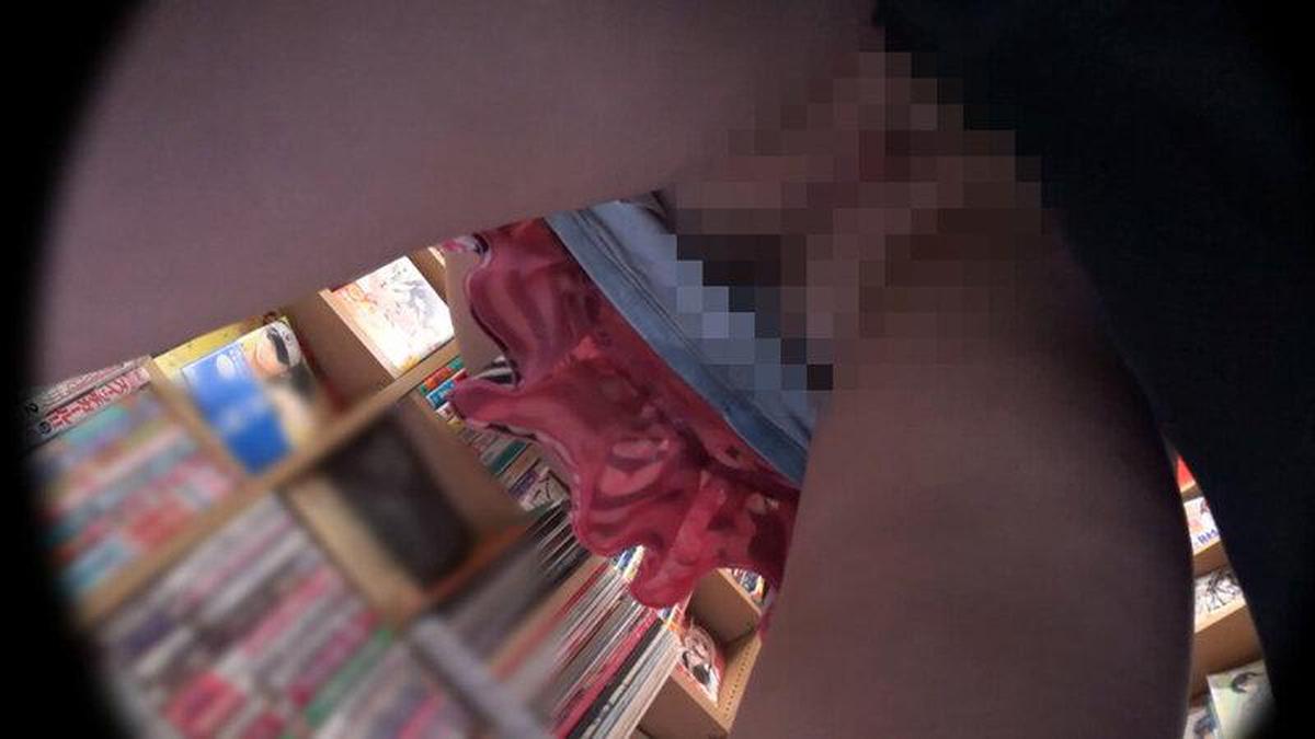 NUBI-058 [書店性騷擾●] 在書店被噴的女大學生。