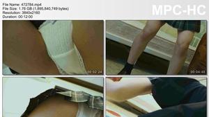 [4K] 第一次拍攝/Serious K Nagi-chan 的 panchira 伸展和自捻大開雙腿展示我的褲子 #1