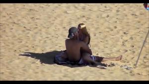 Angelic hot lovers sex on the beach