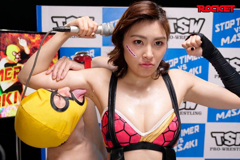 RCTD-466 Big Breasts Heel Women's Professional Wrestler Masakihime's Time Stop!