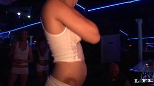 Wet T-Shirt and Booty Shake Contest at a Strip Club