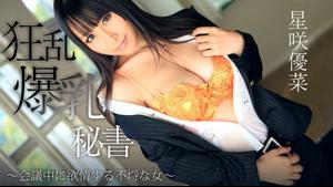 HEYZO-0746 Yuna Hoshizaki Crazy Colossal Tits Secretary ~Insolent Woman Gets Horny During Meetings~