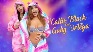 家庭中风 - Callie Black & Gaby Ortega