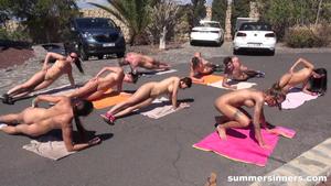 Naked Yoga And Skinny Dipping