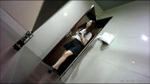 15390387 Sneaking into the bathroom of a working girl 3