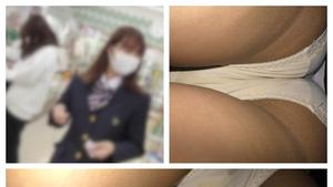 [辐射 4K] K 的纯白色连裤袜，似乎正忙于她的朋友 Bukkomi 写作 pantyhra #1