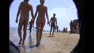 Sexy Nudist Teens Beach Voyeur Spycam HD vol4