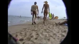 Sexy Nudist Teens Beach Voyeur Spycam HD vol4