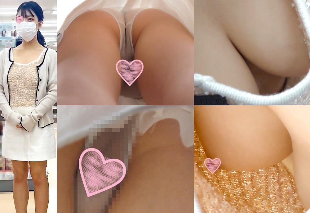 [विलासिता 3 लोग] बिना ब्रा के विशाल स्तनों वाली एक दुकान सहायक का शानदार अश्लील कोण