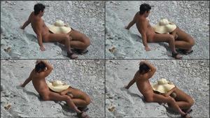 Relaxed sex on the beach