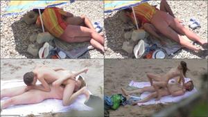 Nudists cuddling and then fucking