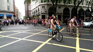 World Naked Bike Ride – London – 2012