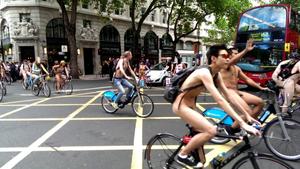 World Naked Bike Ride – Londres – 2012