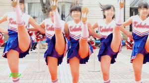 Festival cheer vol.1 [4K] Idol class! ? K baton daughter's biting line dance is a superb view!