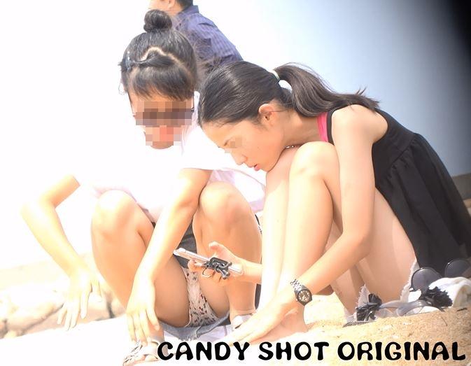 4K ⇒ FHD "Omase na C? Chan-P and Pure-Beauty K's Unexpected Flashy P'