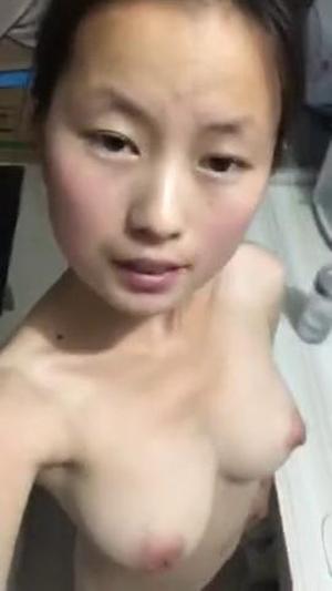 Hot girl undressing on a webcam