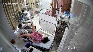 Real hidden camera in gynecological cabinet 23