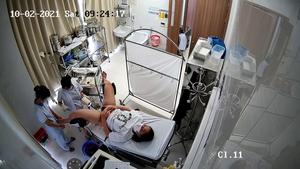 Real hidden camera in gynecological cabinet 23