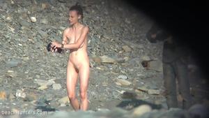 Beach Hunters 21393-21501 (Spy cam nudist girls at beach)