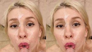 Джесси загружает камшоты на лицо монстра - Анна Коваченко